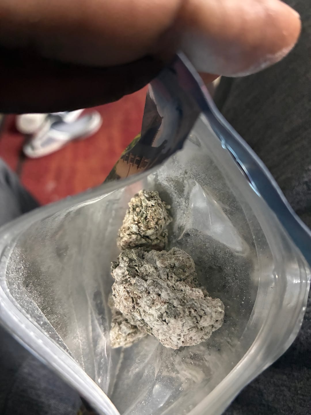 Customer photo review of THCA Snowballs - 67% THCA