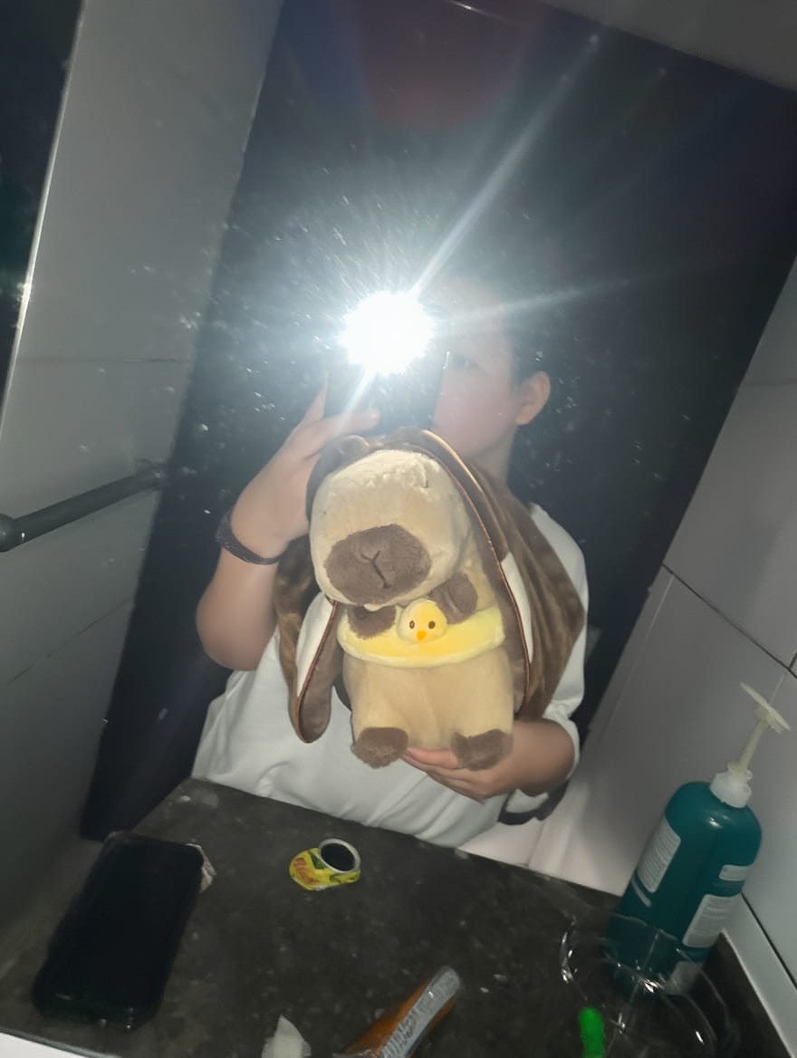 Customer photo review of Premium Breathing Anti-Stress Capybara