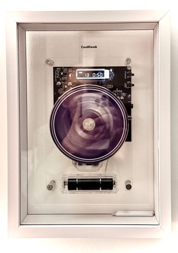 Customer photo review of M1 Music Frame CD Player