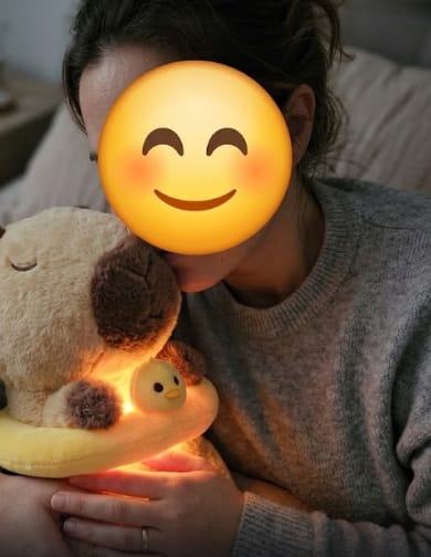 Customer photo review of Premium Breathing Anti-Stress Capybara