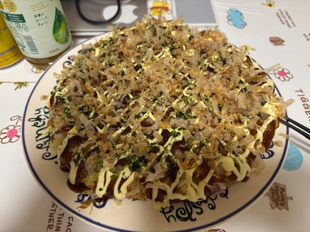 Customer photo review of ★★セール★★九州産お好み焼粉（焼きあご入り） 500g【賞味期限2026年6月24日】