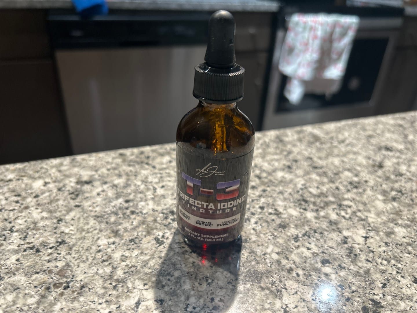 Customer photo review of T-3 Trifecta Iodine Tincture (90 Servings)