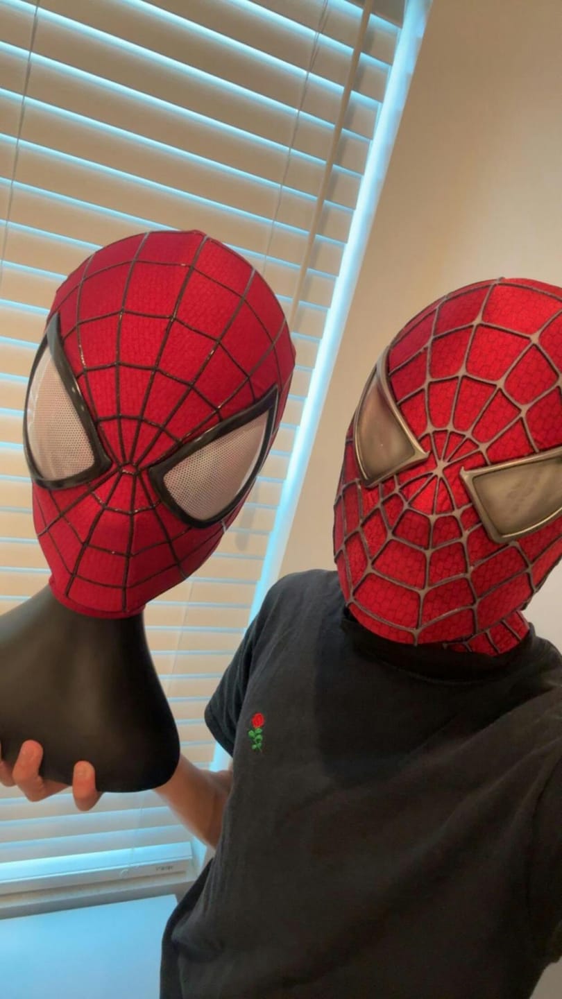 Customer photo review of Masque Spiderman - Tobey Maguire