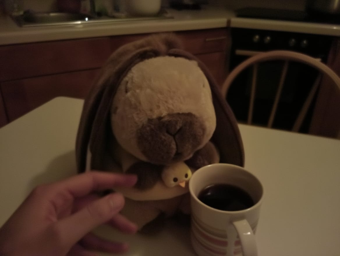 Customer photo review of Premium Breathing Anti-Stress Capybara