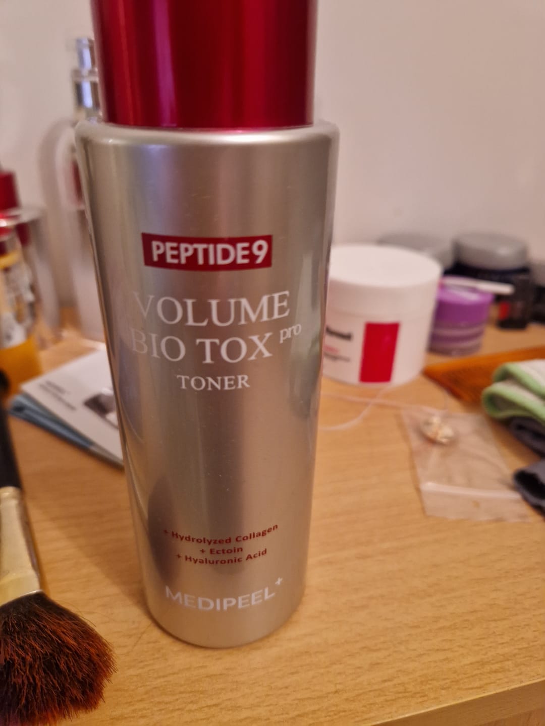 Customer photo review of Peptīdu toniks-būsteris ar matriksilu Medi-Peel Peptide 9 Volume Bio Tox Toner Pro