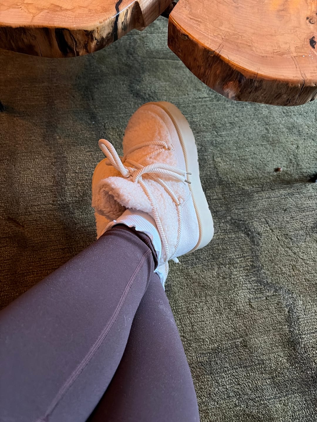 Customer photo review of Nordic Polar Rise Ankle Boots