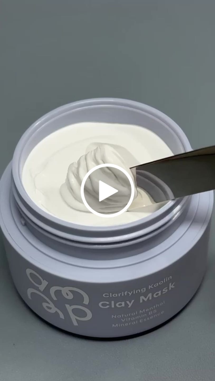 Customer video review of Clarifying Kaolin Clay Mask 50g