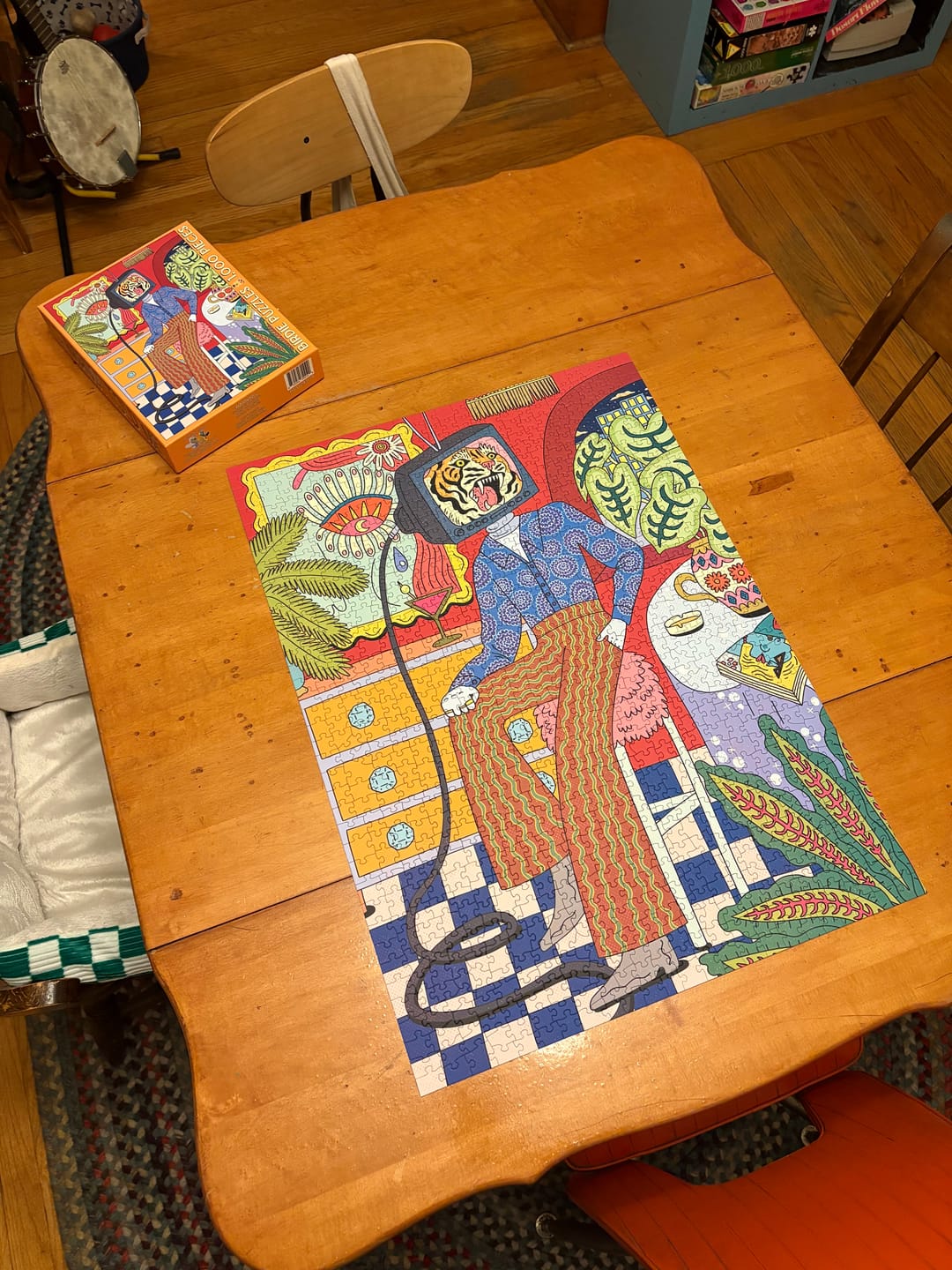 Customer photo review of Mama Told Me | 1000 Piece Puzzle