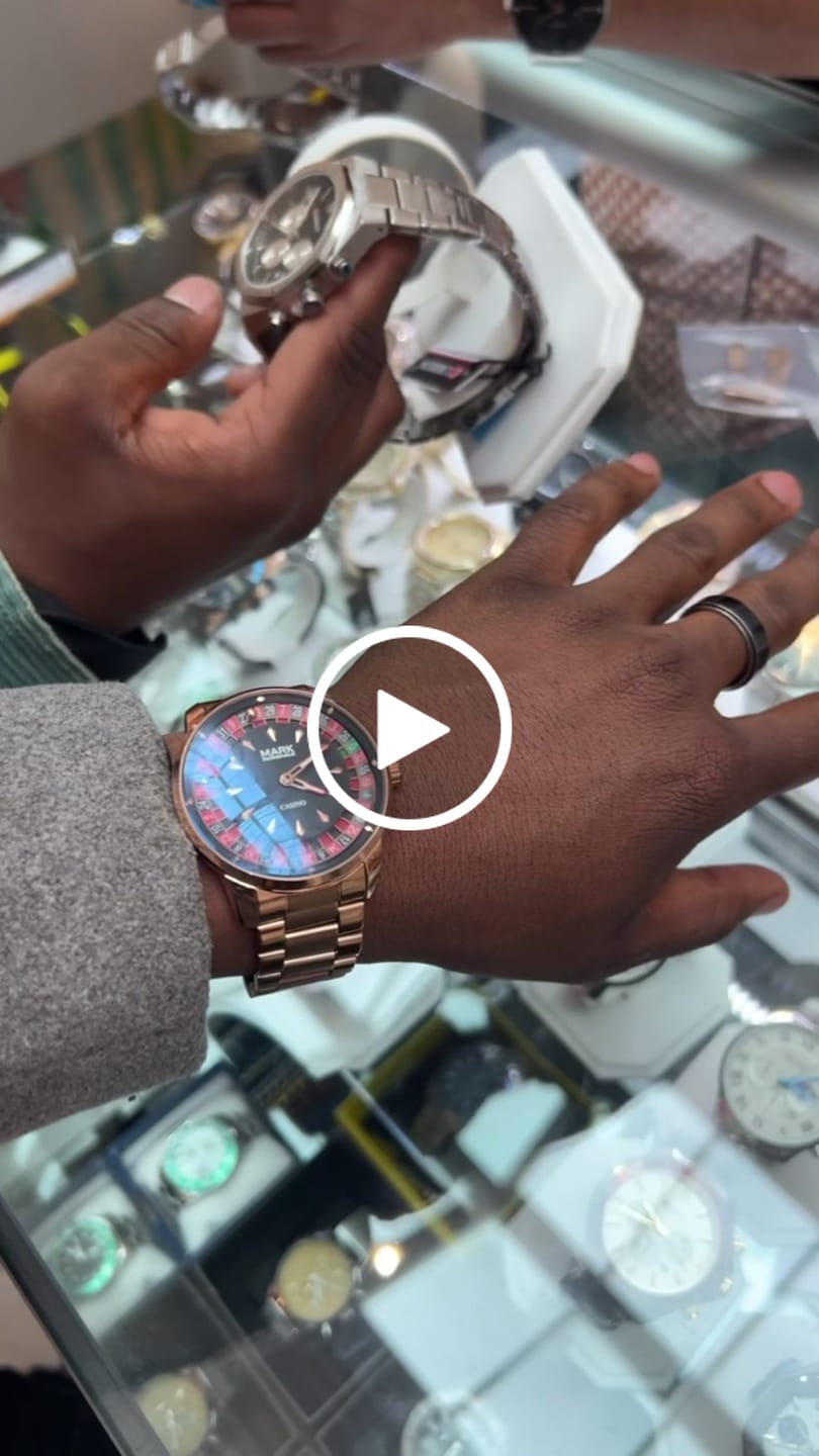 Customer video review of Mark Fairwhale 5031 ROULEX Casino Watch – Luxury Roulette Timepiece