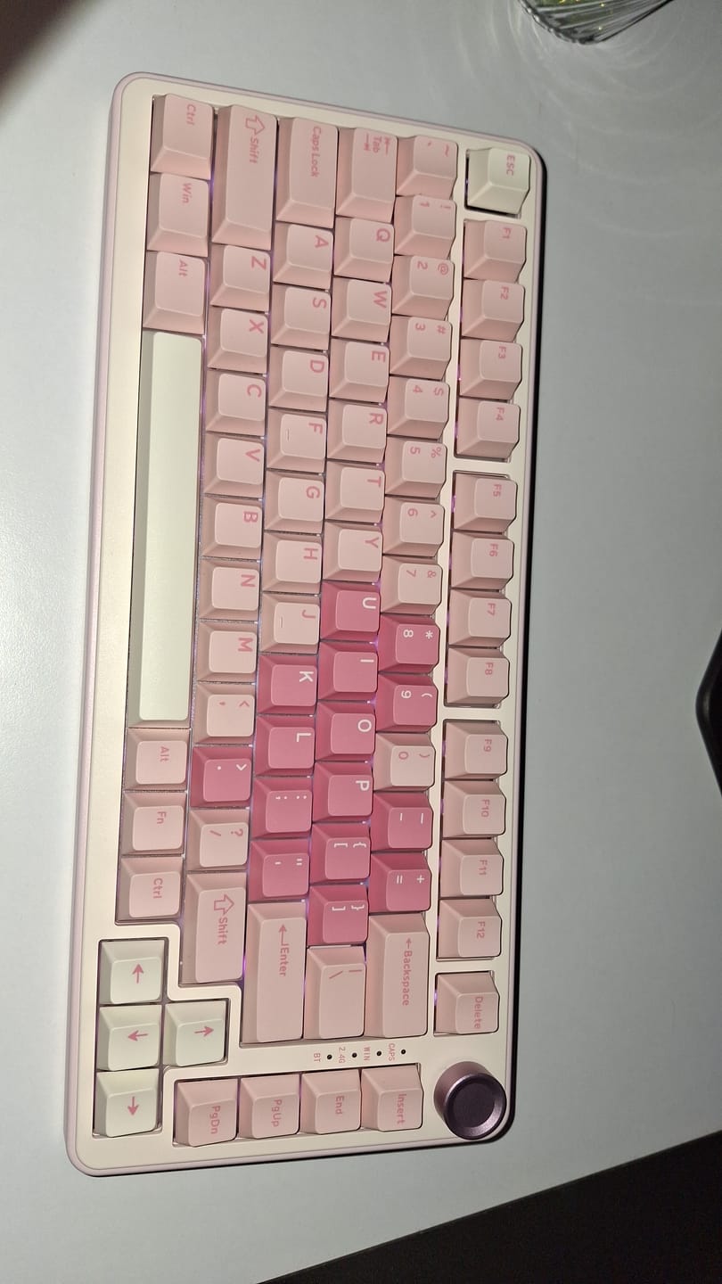 Customer photo review of YUNZII B75 Pro Mekanik Klavye