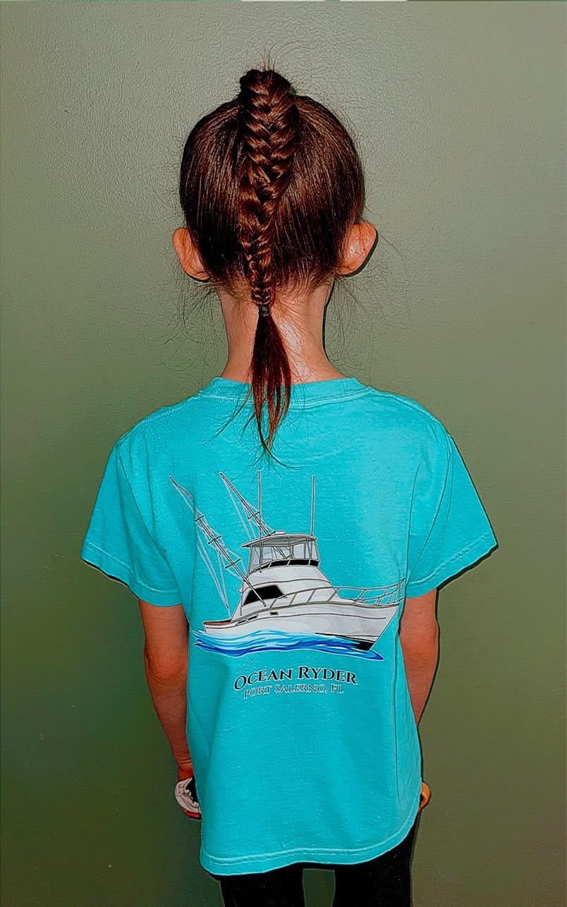 Customer photo review of Custom Boat T-Shirts - With Front Pocket