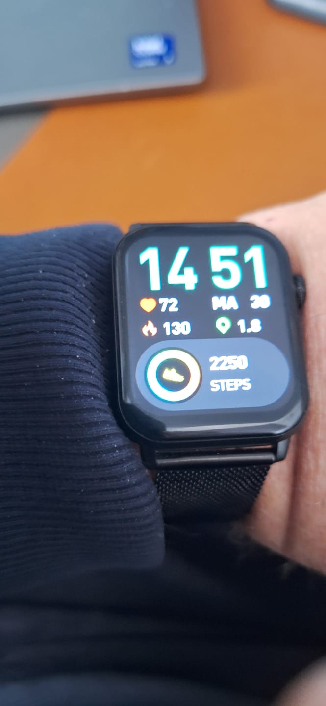 Customer photo review of Siltcon Smartwatch Heren & Dames Pro