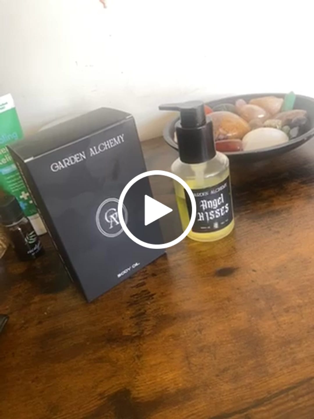 Customer video review of ANGEL KISSES BODY OIL