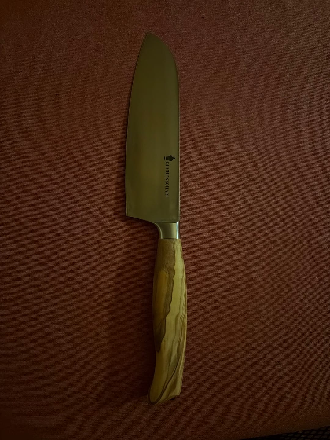 Customer photo review of Küchenscharf Santoku 16 cm (100% Solinger Handwerkskunst)