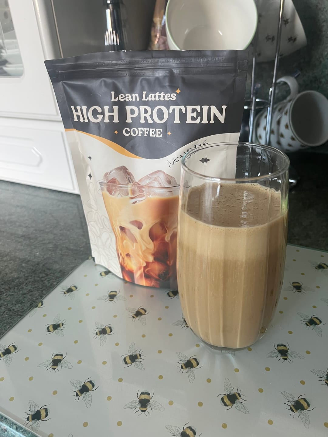 Customer photo review of High-Protein Lean Coffee 🤩