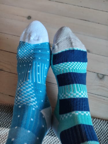 Customer photo review of Støttestrømper