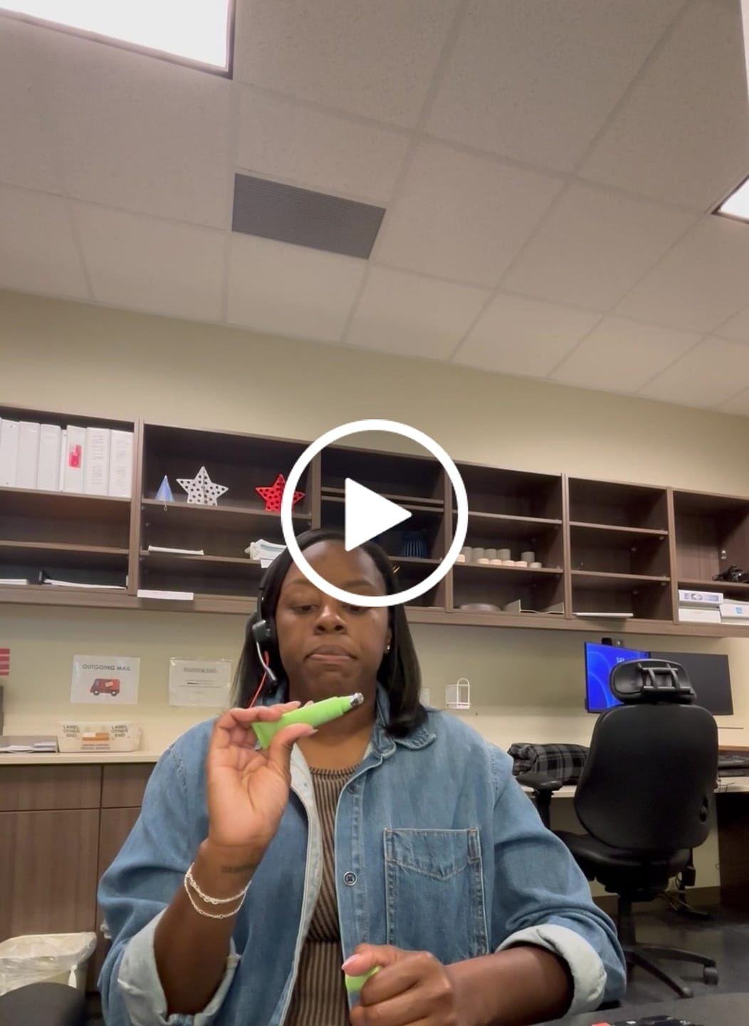 Customer video review of Lip Treatment
