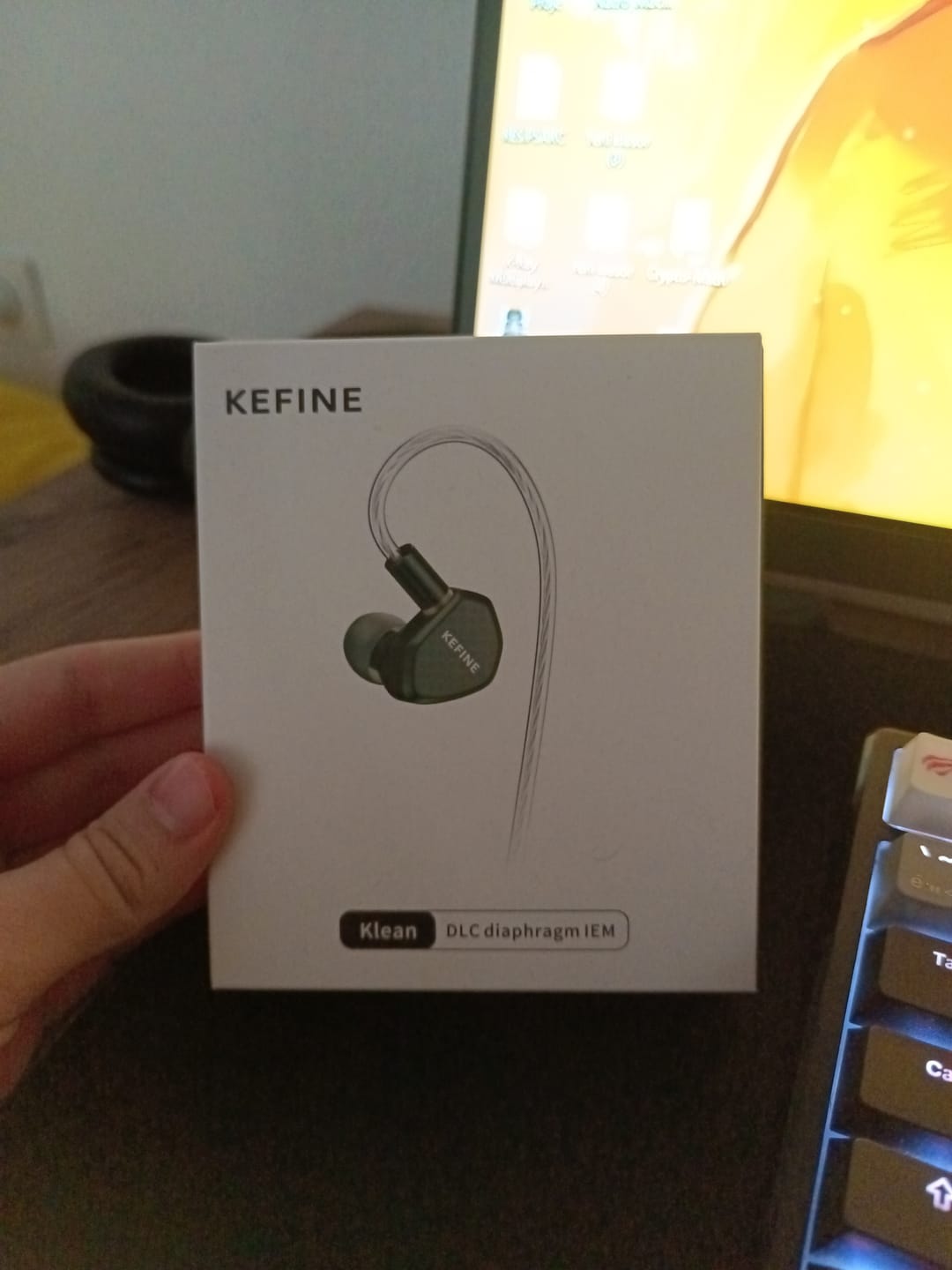 Customer photo review of KEFINE Klean IEM Kulaklık