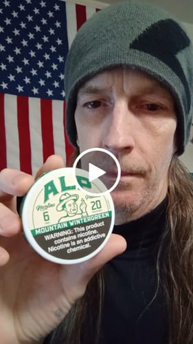 Customer video review of Mountain Wintergreen Nicotine Pouches