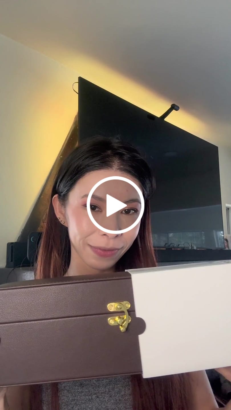 Customer video review of Umber Signature Selection Box — 24K Gold Rose (Choose Your Color)