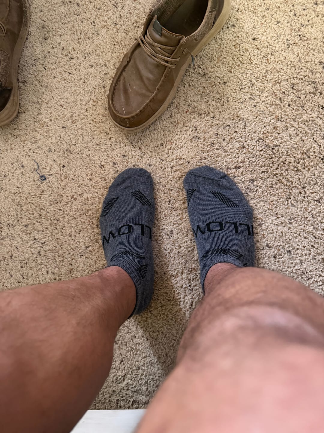 Customer photo review of Men's Alpaca Socks