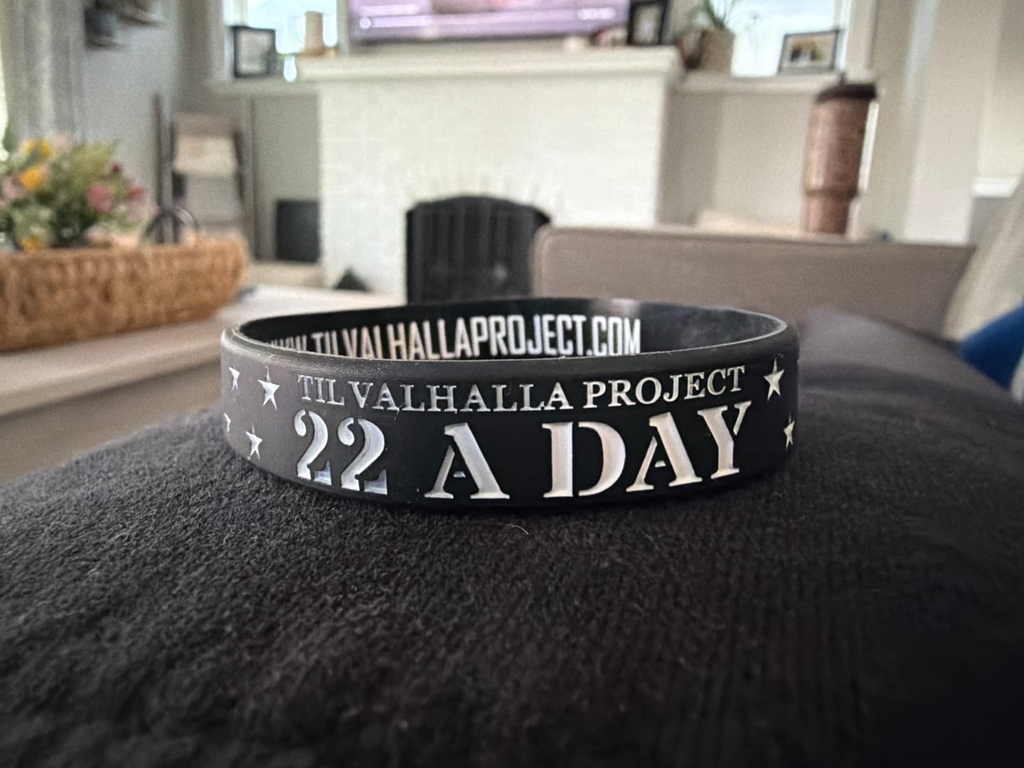 Customer photo review of 22 A Day - Silicone Bracelet