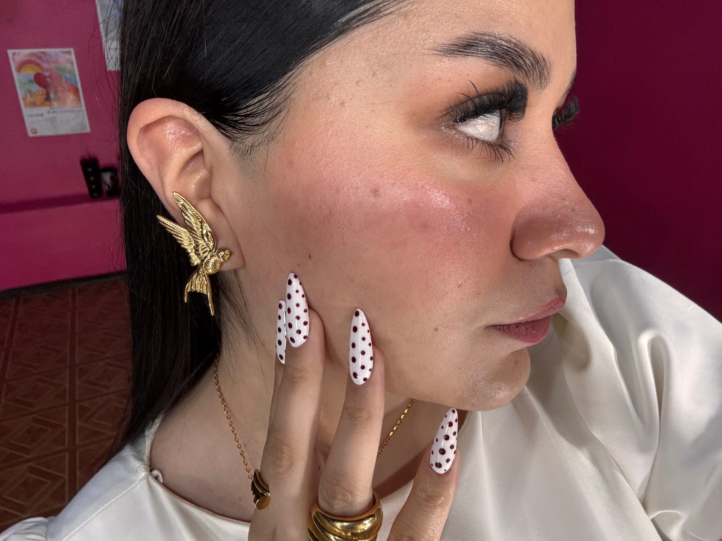 Customer photo review of Aretes Birdie