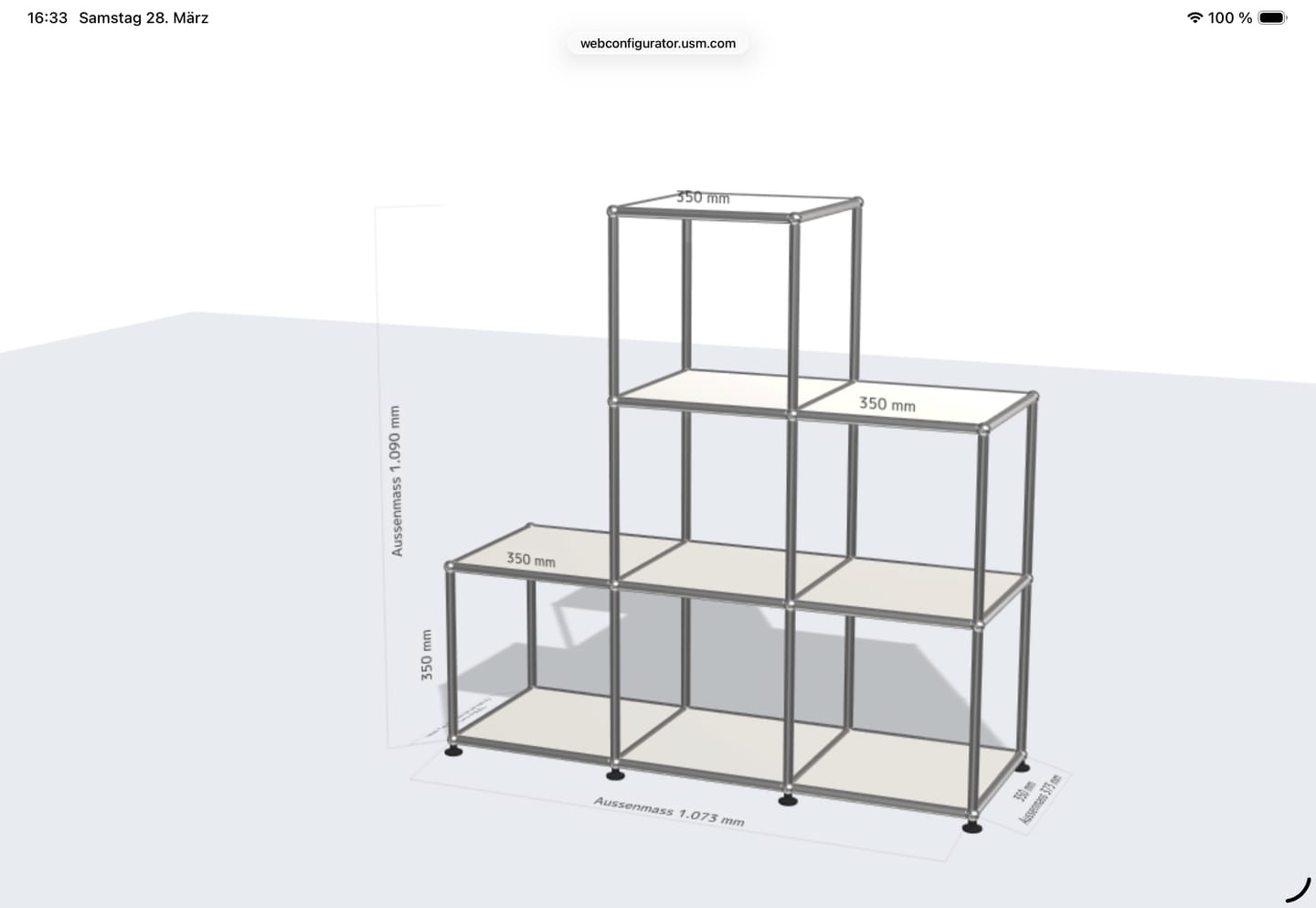 Customer photo review of Werkzeugset für USM Haller | 5-teilig