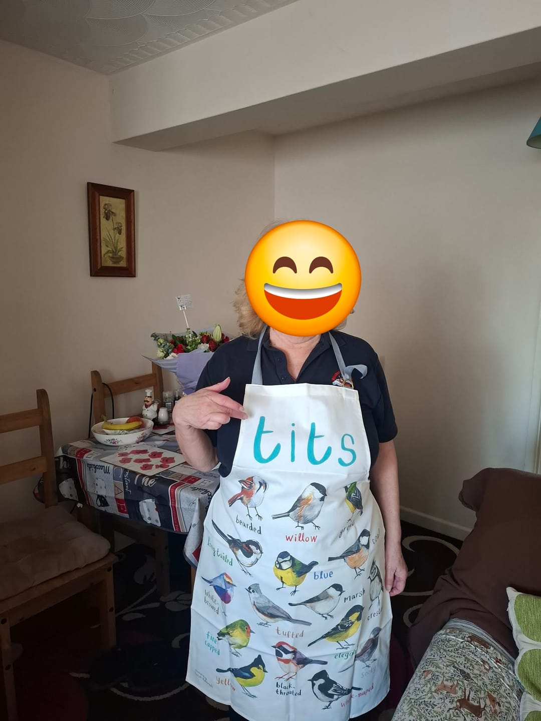 Customer photo review of Tits Apron