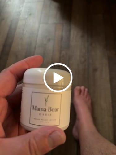 Customer video review of Mama Bear Nerve Relief Lotion