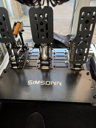 Customer photo review of Simsonn Plus X Racing Simulation Pedal with Haptic Reactor Optional