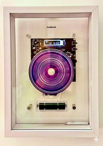 Customer photo review of M1 Music Frame CD Player