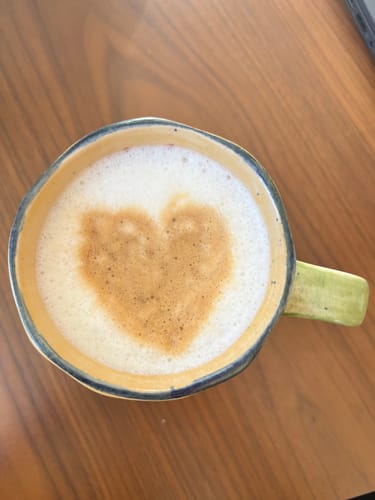 Customer photo review of Vanilla Coffee Syrup