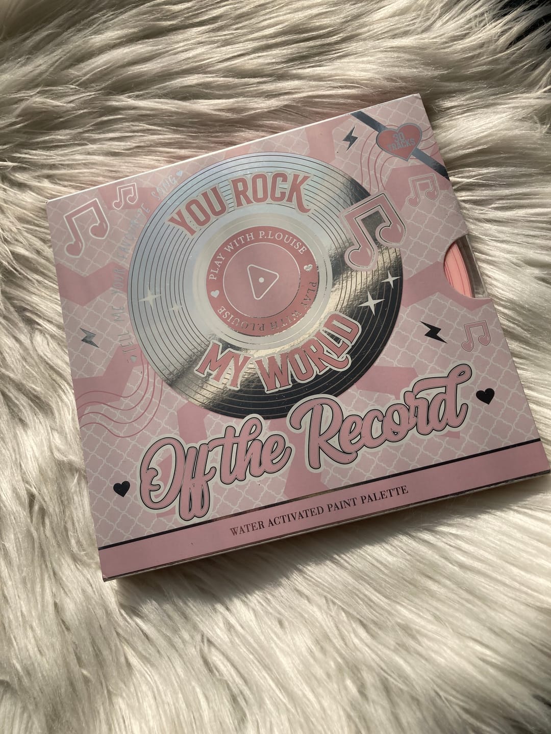 Customer photo review of P. Louise Off The Record Eyeliner Palette