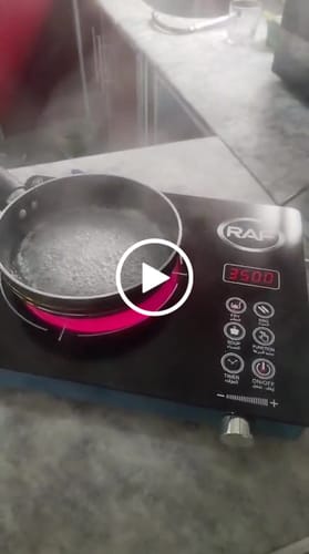 Customer video review of RAF Infrared Electric Stove - Russia Lot - 1 Year Warranty