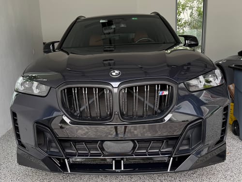 Customer photo review of Fits BMW X5 G05 LCI M-Sport Package 2024 2025 VTEN Front Bumper Lip