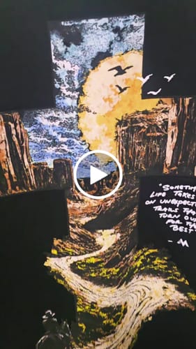 Customer video review of PARADISE TRAIL TEE - BLACK
