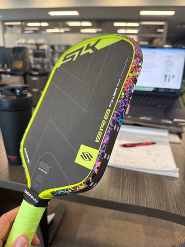 Customer photo review of Graffiti 2.0 Edge Tape (3 pack) - Pickleball Paddle Edge Tape