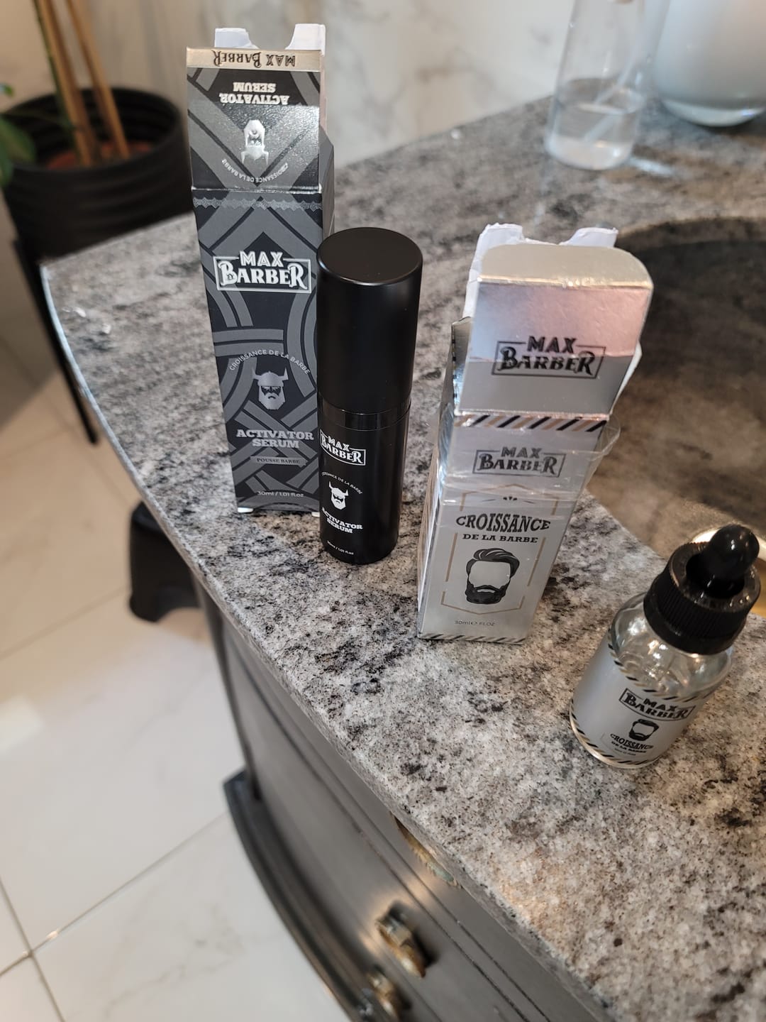 Customer photo review of Activator Serum | Booster Croissance de barbe