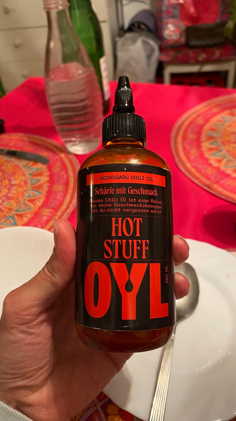 Customer photo review of Hot Stuff - Gochugaru Chili Öl