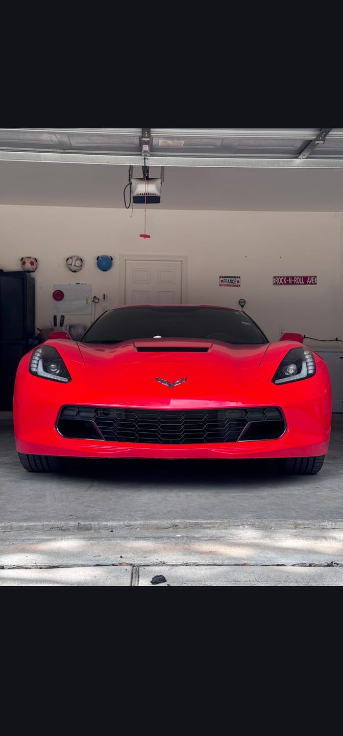 Customer photo review of Corvette C7 Front Bumper Grill