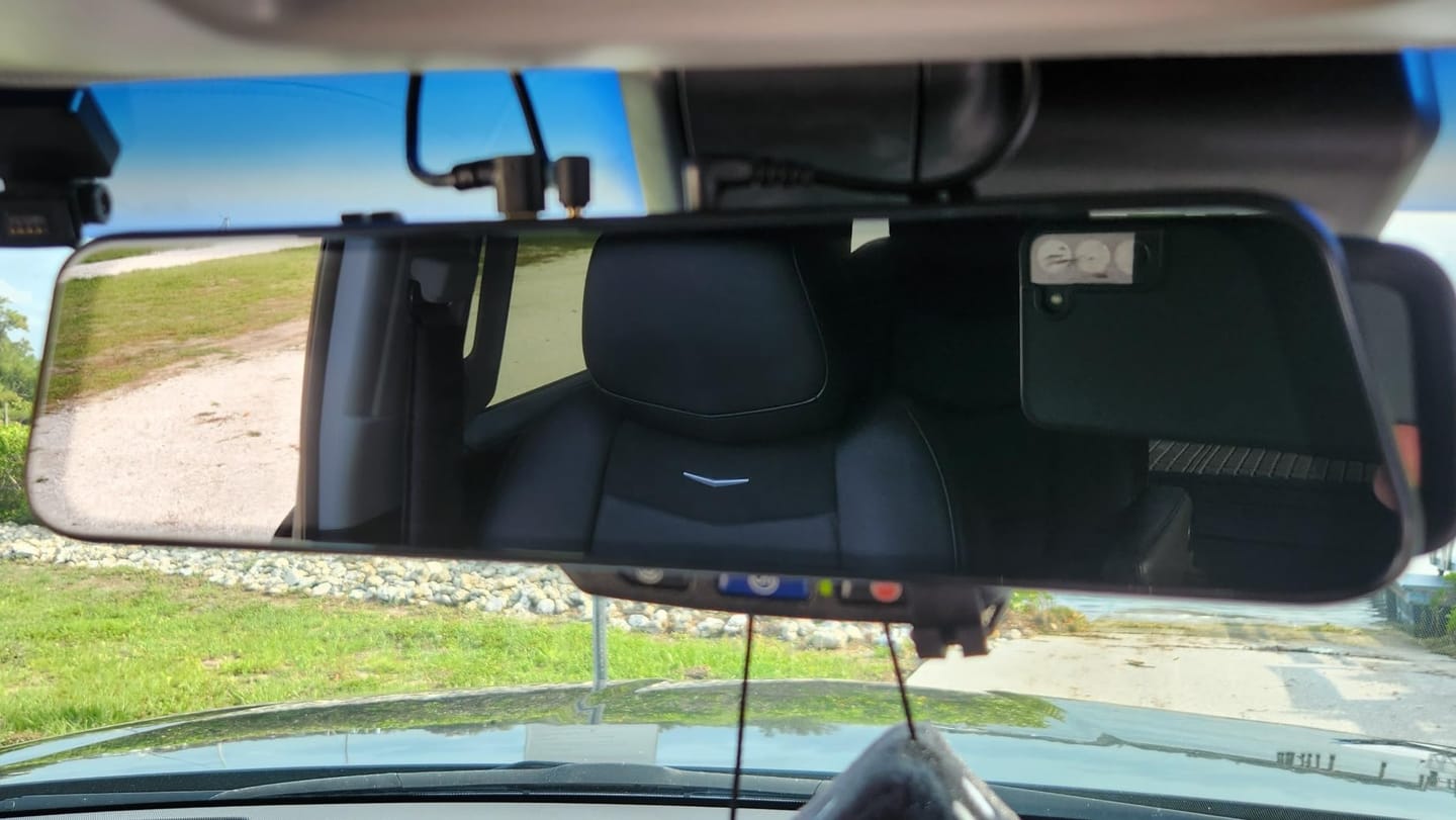 Customer photo review of 10" Elite | 4K Front + 2K Rear Smart Streaming Mirror