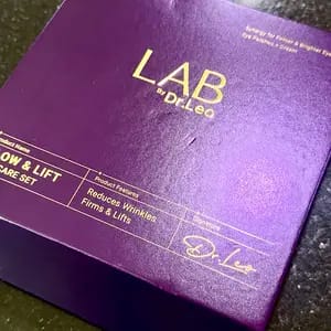 Customer photo review of PDRN Eye Care Set (Eye Patches + Eye Cream)