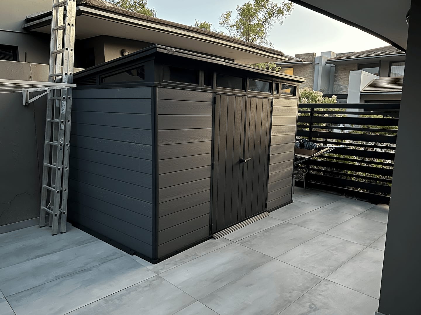 Customer photo review of Cortina 11x7ft (3.4m x 2.1m) Shed