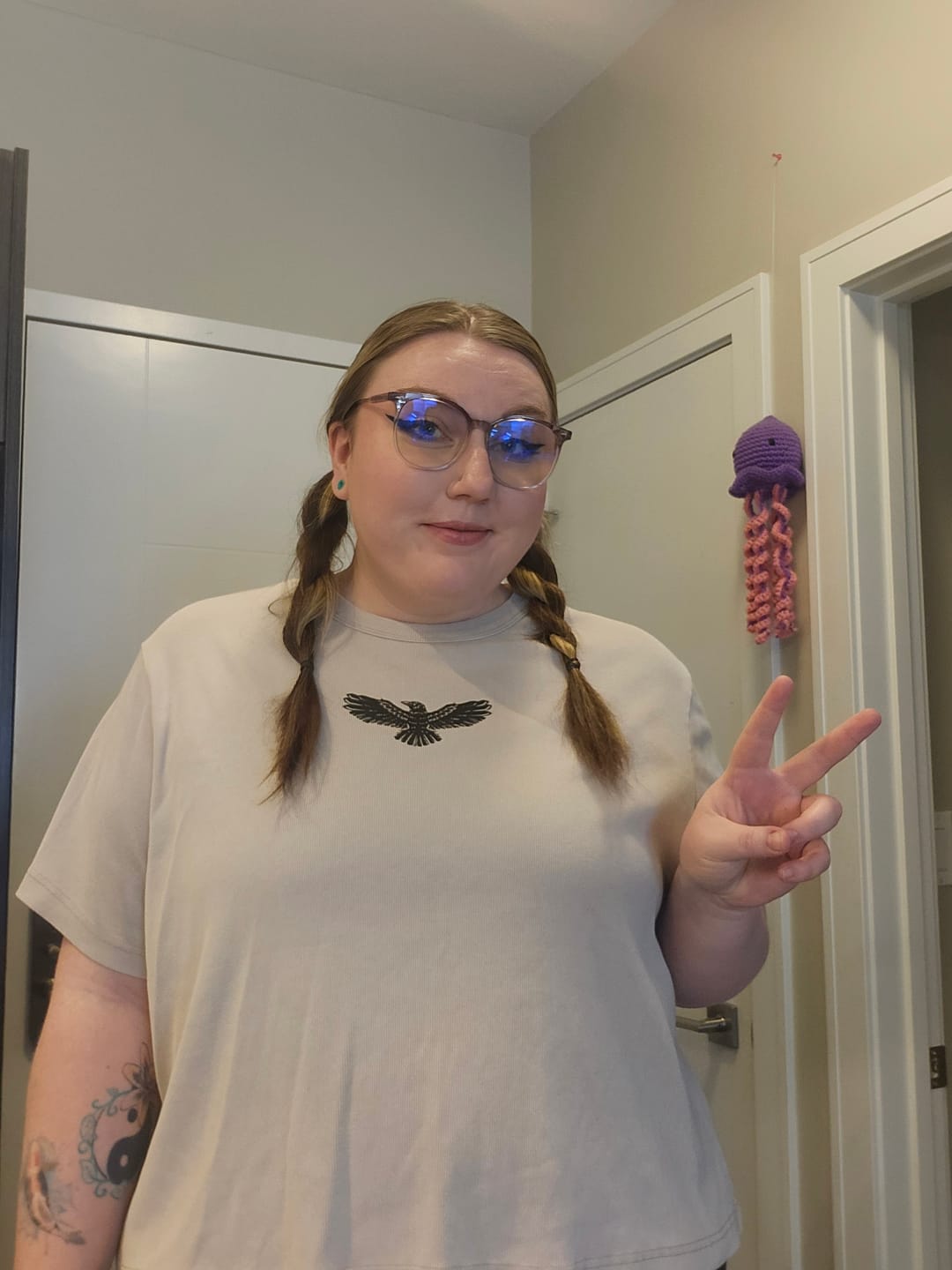 Customer photo review of Adapting T-Shirt
