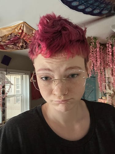 Customer photo review of Olivia Eyeglasses