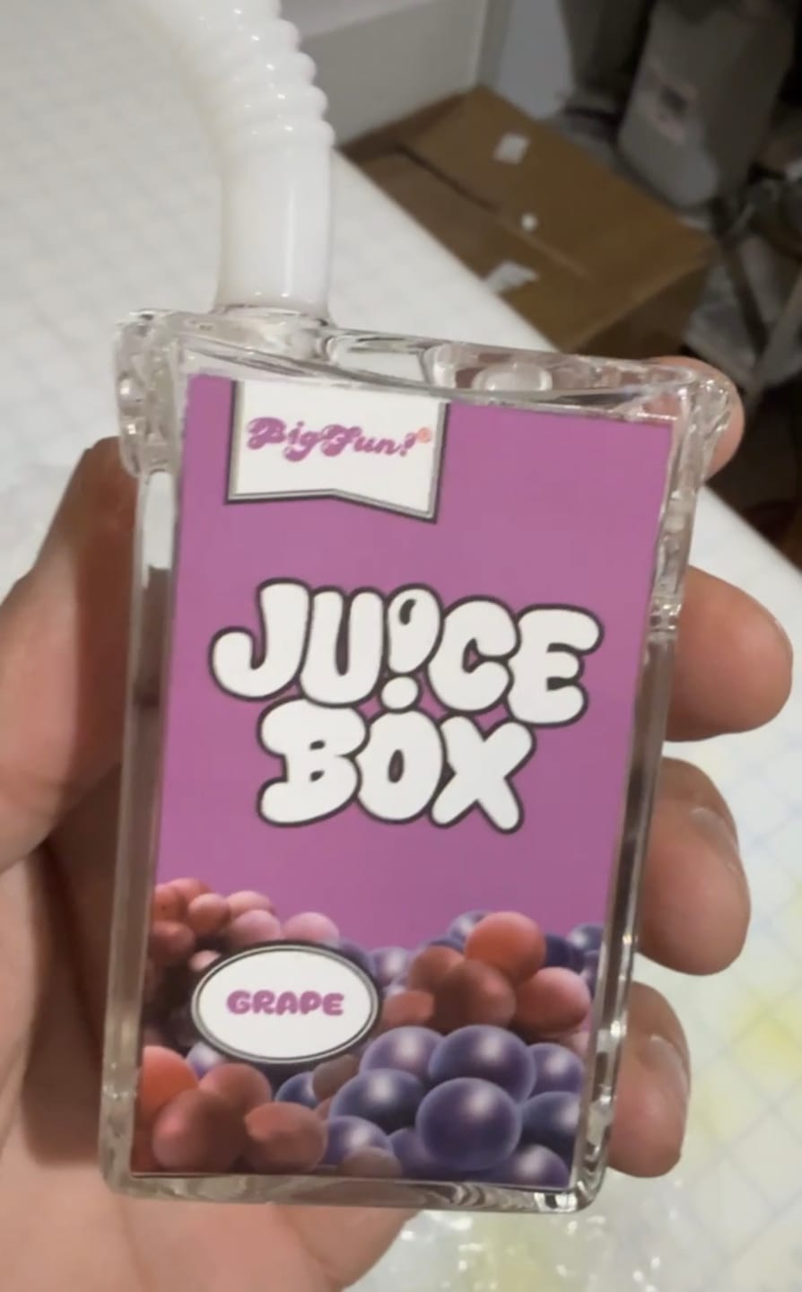 Customer photo review of Juice Box Bubbler