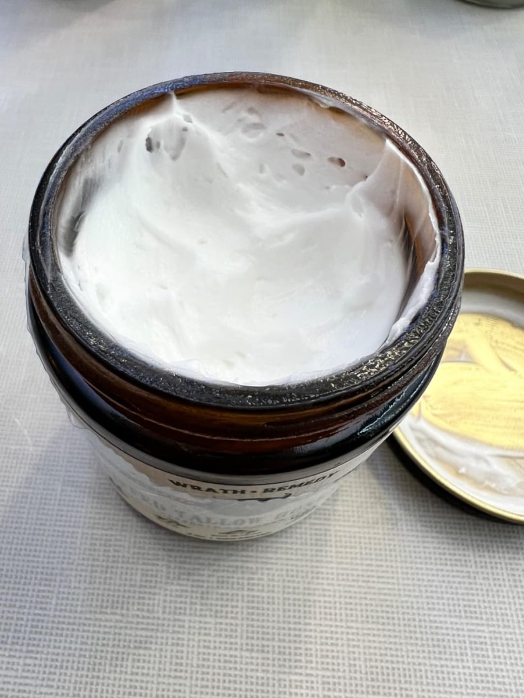 Customer photo review of Whipped Tallow & Honey Balm