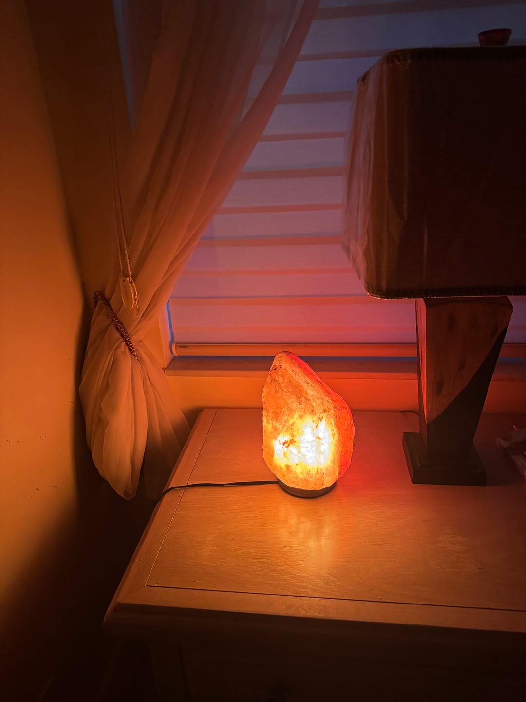 Customer photo review of Original Himalayan Salt Lamp (Medium)