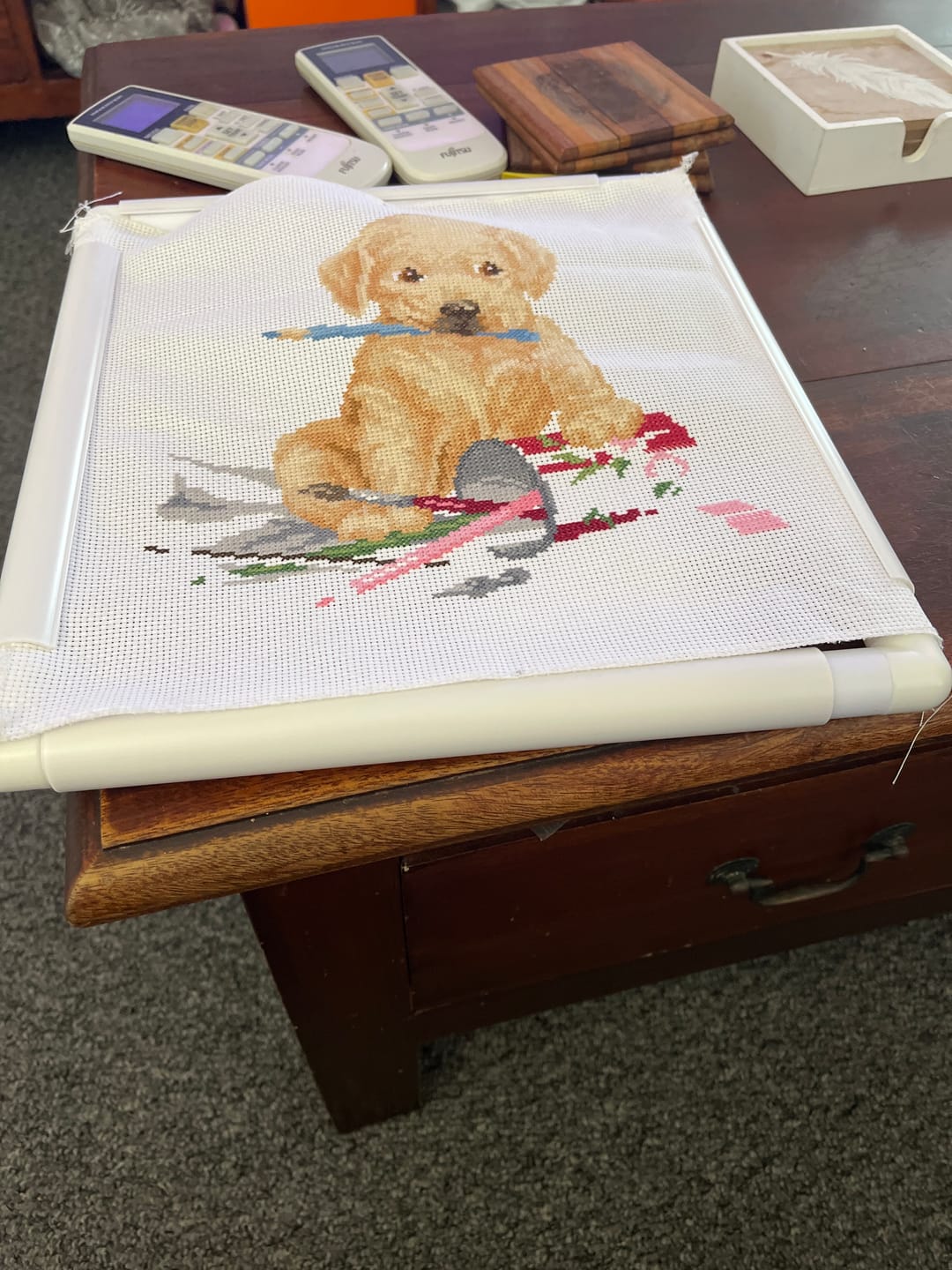 Customer photo review of The dog painting